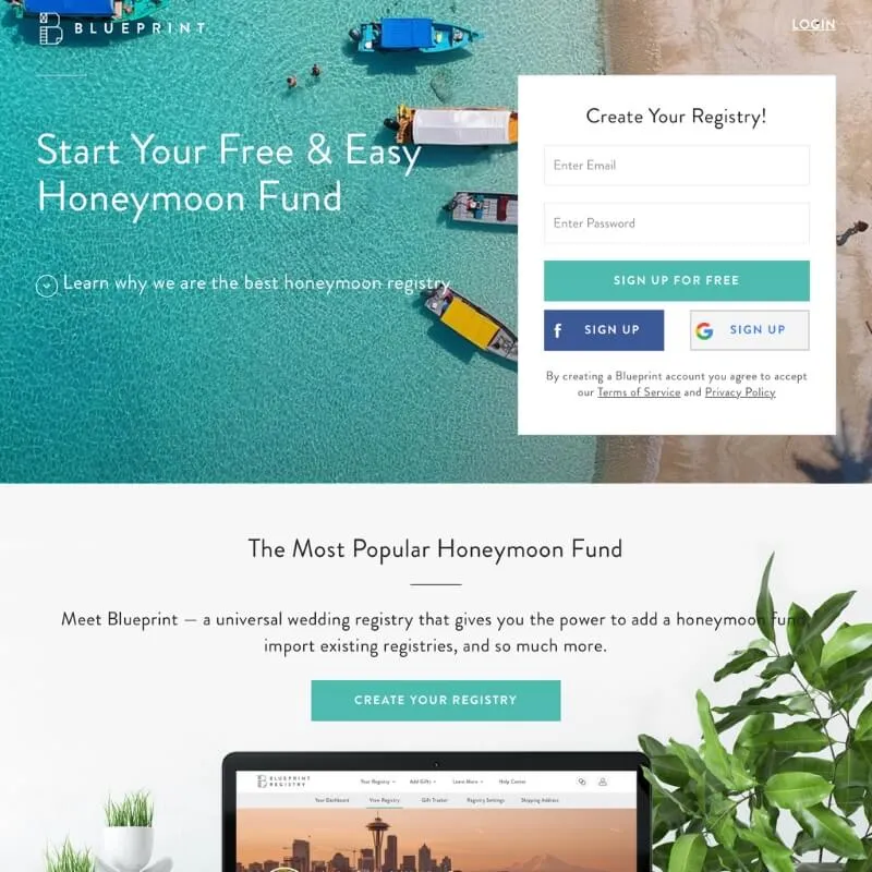 374 honeymoon fund destination