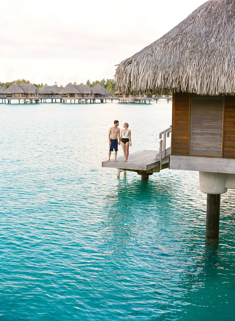 430 bora bora romantic dinner sunset
