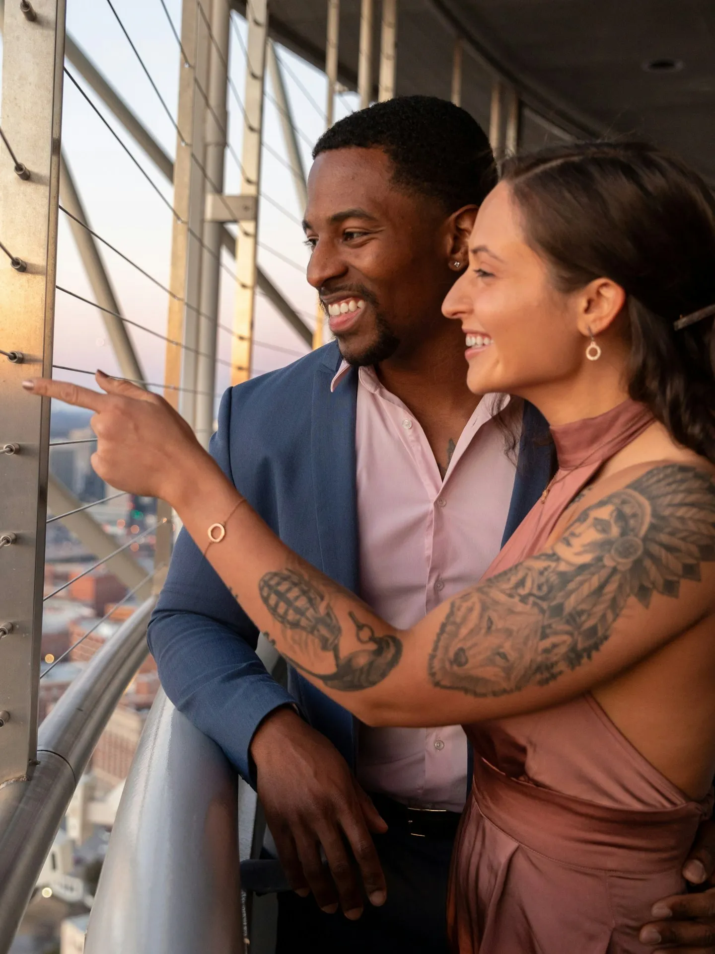 547 couple embracing dallas sunset