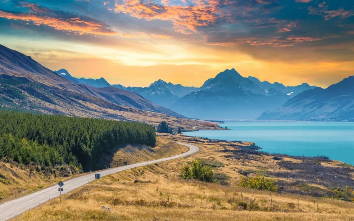 677 new zealand honeymoon scenery